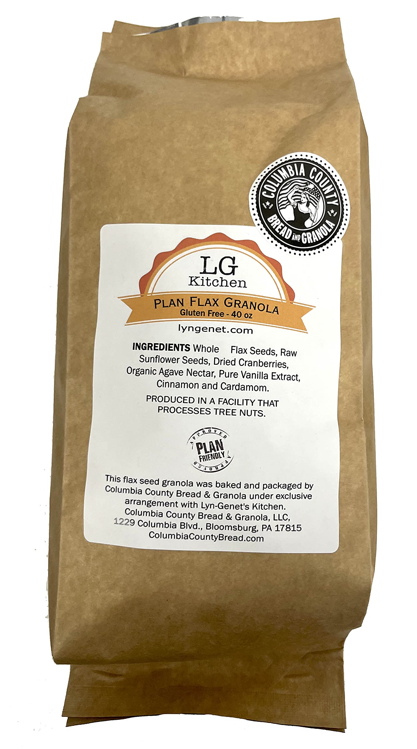 Flax Granola Bulk (Lyn Genet's The Plan)