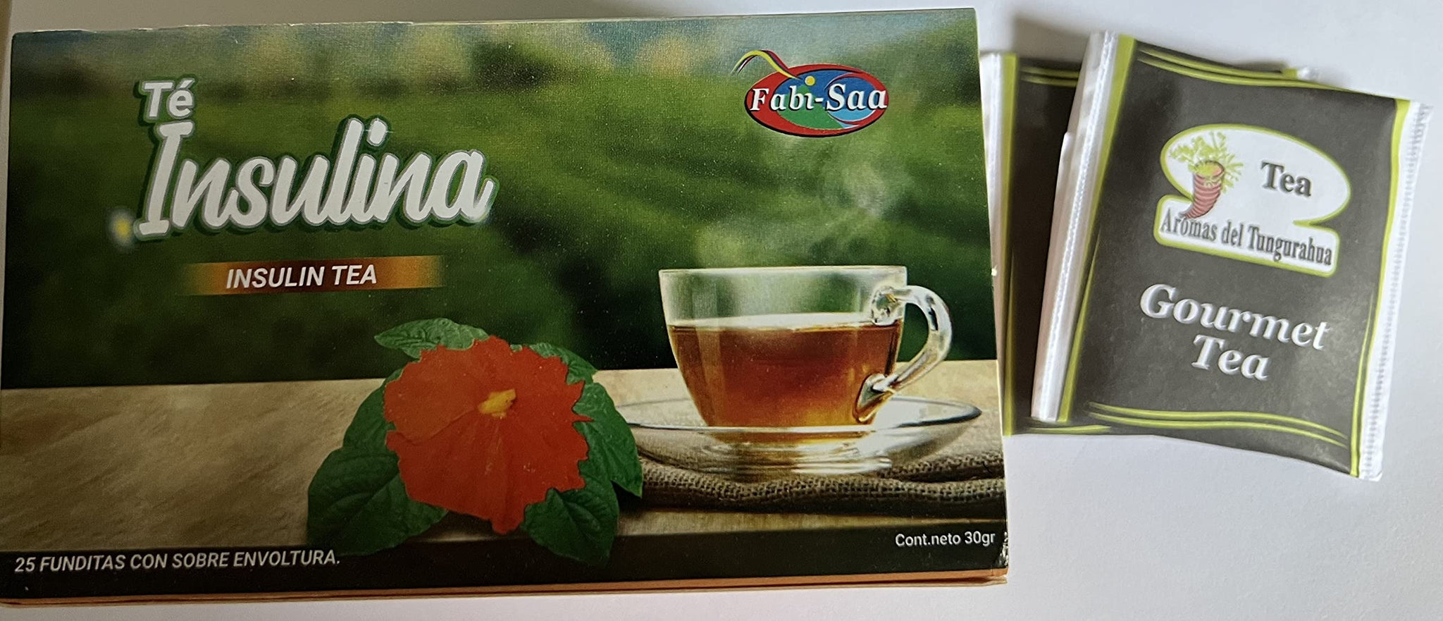 Fabi Saa Te Insulina 25 Tea Bags-2 PACK (50 Tea Bags)