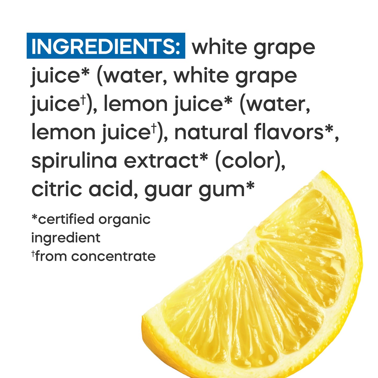 GOODPOP - 4ocean Organic Blue Lemonade Ice Pops - Fruit Juice, No Artifical Dyes or Flavors, No Added Sugar, 6 Count