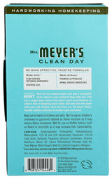 MRS. MEYER'S CLEAN DAY Dryer Sheets, Fabric Softener, Reduces Static, Infused with Essential Oils, Basil, 80 Count