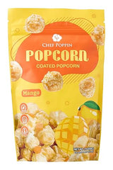 CHEF POPPIN Asian-Style Gourmet Flavored Popcorn, Non-GMO Corn, All Natural, Mango, 50g, 1.76 oz