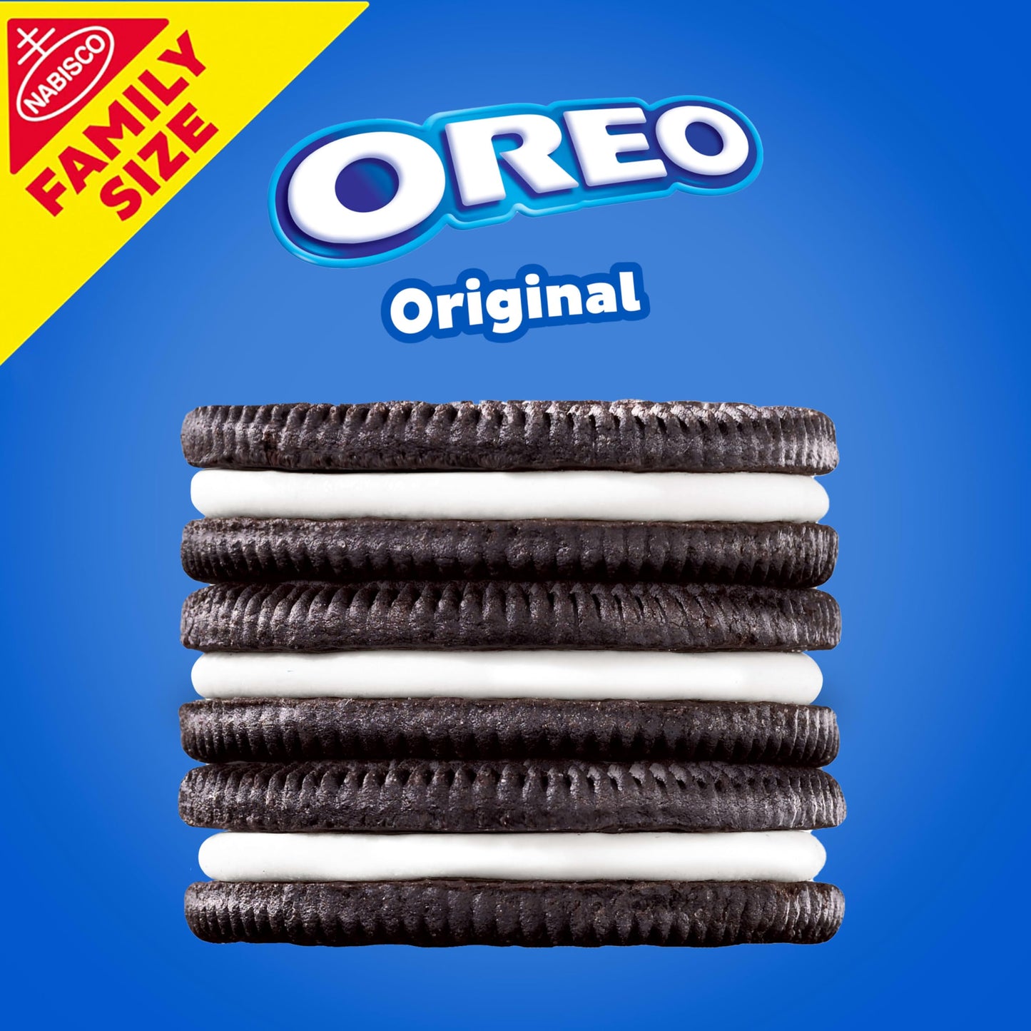 OREO Chocolate Sandwich Cookies, Family Size, 3 Packs
