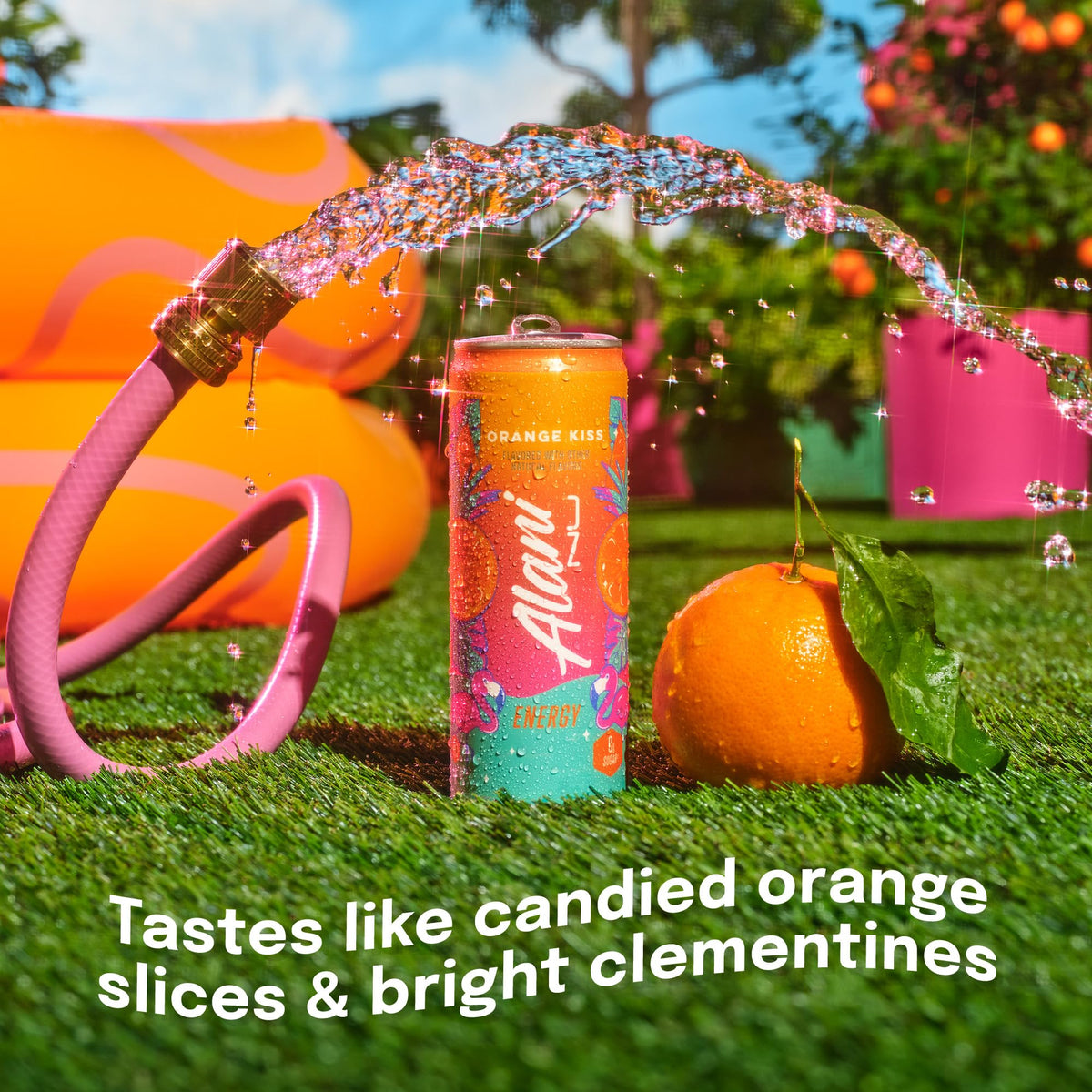 Alani Nu Orange Kiss Sugar Free Energy Drink Can