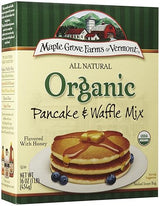 Maple Grove Farms Organic Pancake & Waffle Mix with Honey, 16 Ounce