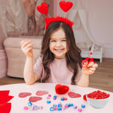 Mother's Day Candy Heart Twizzles, 30 oz. Bulk, Red Heart Cherry Flavored Jellies, Heart-Shaped Chewy Licorice Candy Bag, Gummy Candy Bulk, Mother's