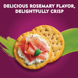 Toasteds Crackers, Lunch Snacks, Party Snacks, Rosemary And Olive Oil, 8oz Box (1 Box)