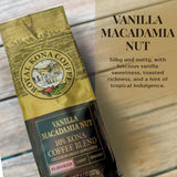 ROYAL KONA COFFEE - Light Roast Ground Coffee, Vanilla Macadamia Flavor, 40 Ounce
