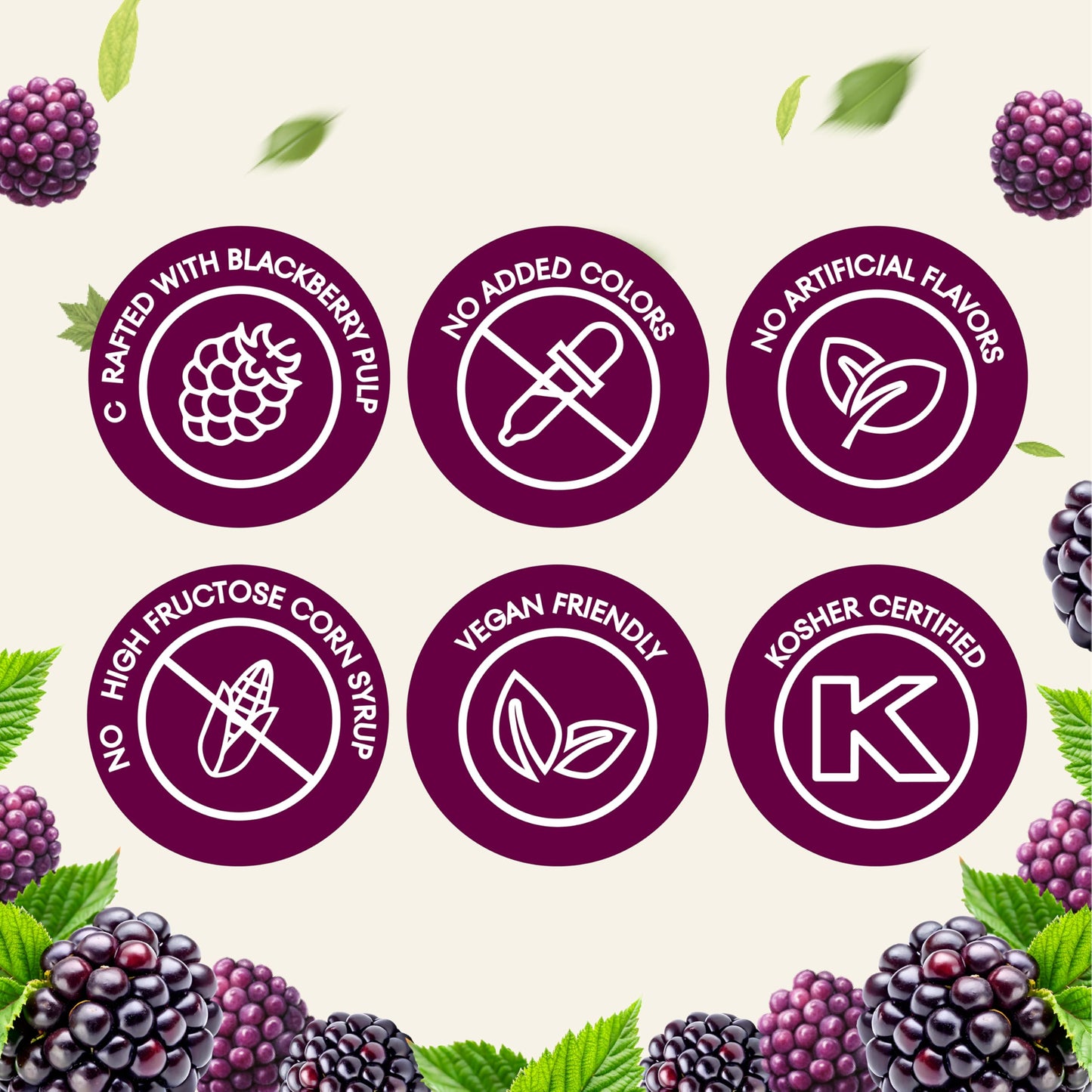 La Constancia Blackberry Spread and Fruit Jam Rich Sweet Black Berry Flavor for Toast Yogurt Desserts and Cheese Boards, 7 oz (Pack of 1)