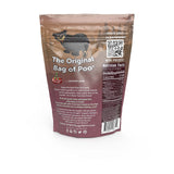 The Original Bag of Poo®, Black Bear Poo (Black Cherry Flavor Cotton Candy) Novelty Poop Gag Gift. Free sticker inside.