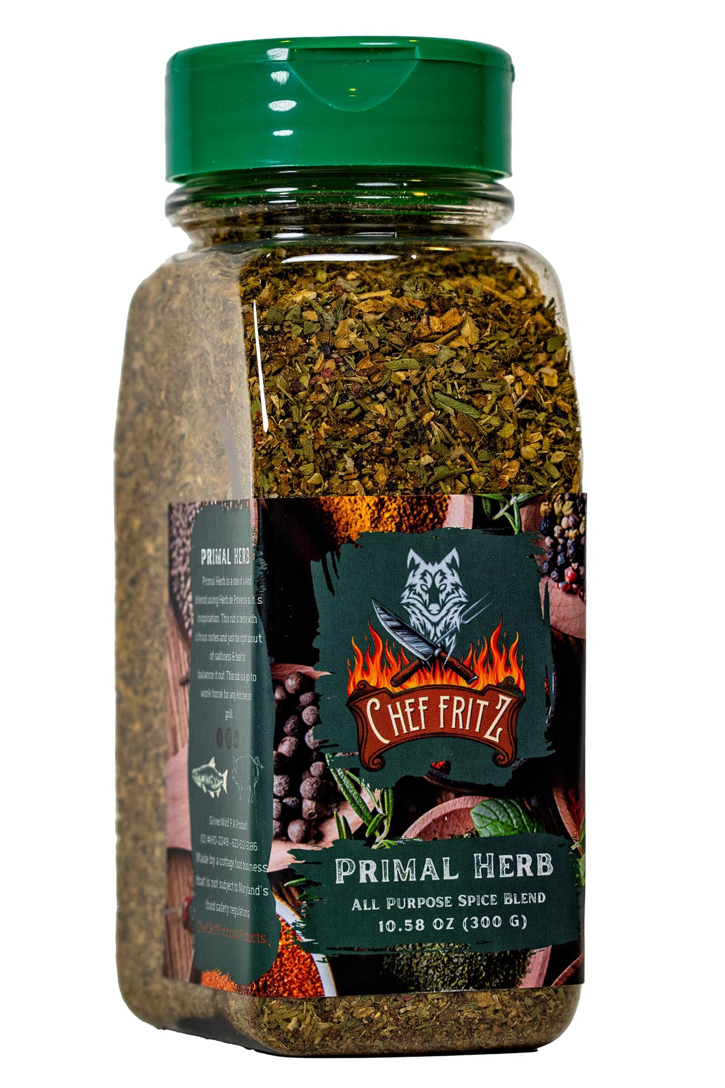 Chef Fritz Seasoning Spice: Primal Herb Spice