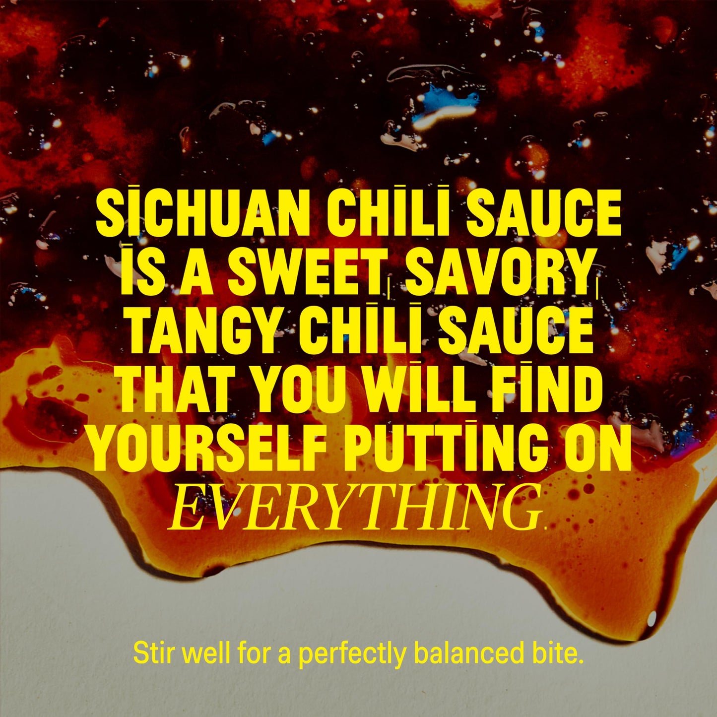 FLYBYJING XL Sweet + Spicy Sichuan Chili Sauce: Premium Sweet Chili Oil for Drizzling, Stir Fry & Marinades - Tangy, Savory, Vegan Hot Sauce - Good on