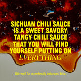 FLYBYJING XL Sweet + Spicy Sichuan Chili Sauce: Premium Sweet Chili Oil for Drizzling, Stir Fry & Marinades - Tangy, Savory, Vegan Hot Sauce - Good on