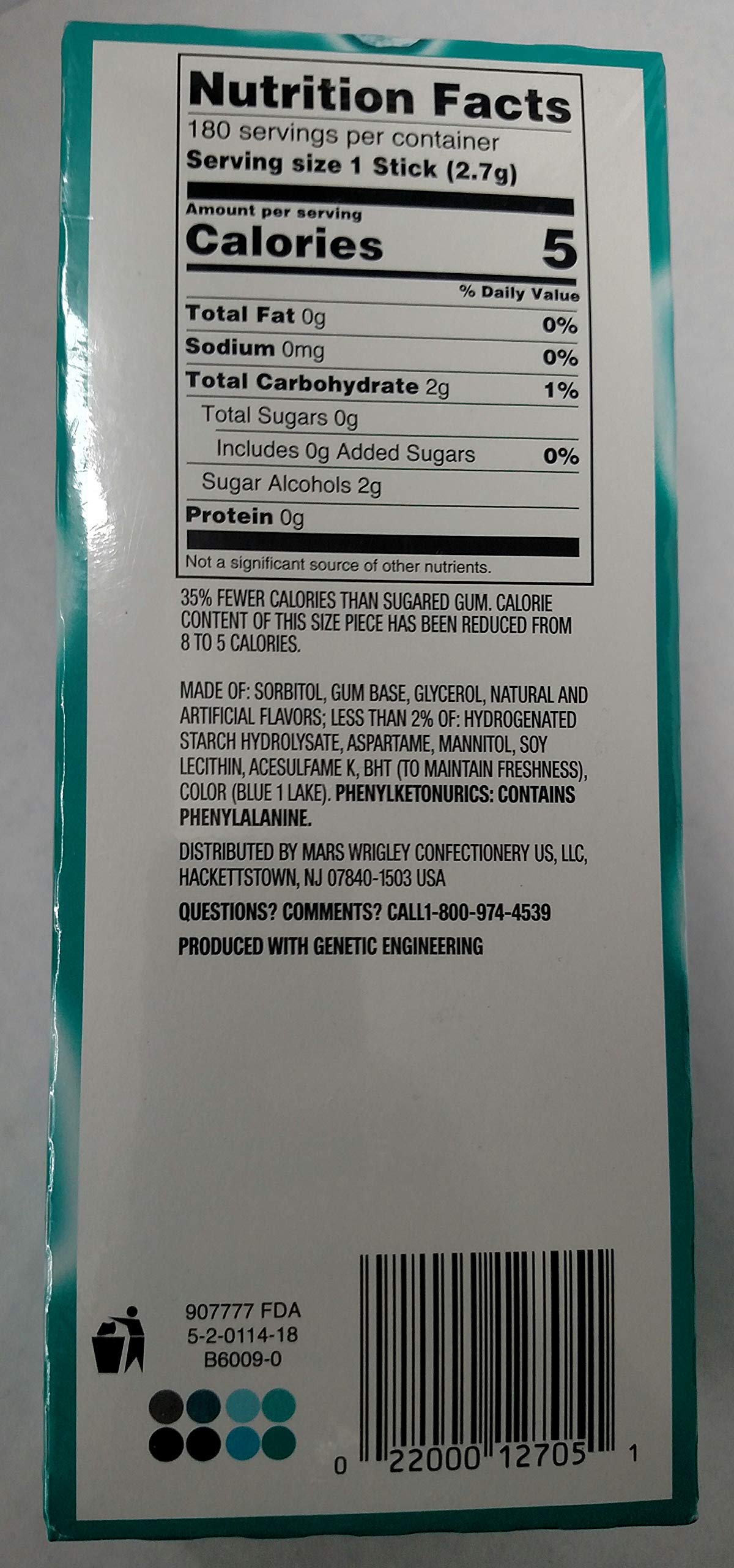 Wrigley's Extra Polar Ice gum