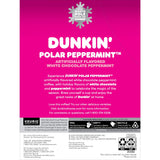 Dunkin Donuts Limited Edition Holiday Coffee K Cups - Polar Peppermint -1 Box of 22 Seasonal Kcup Pods For Keurig Coffee Makers