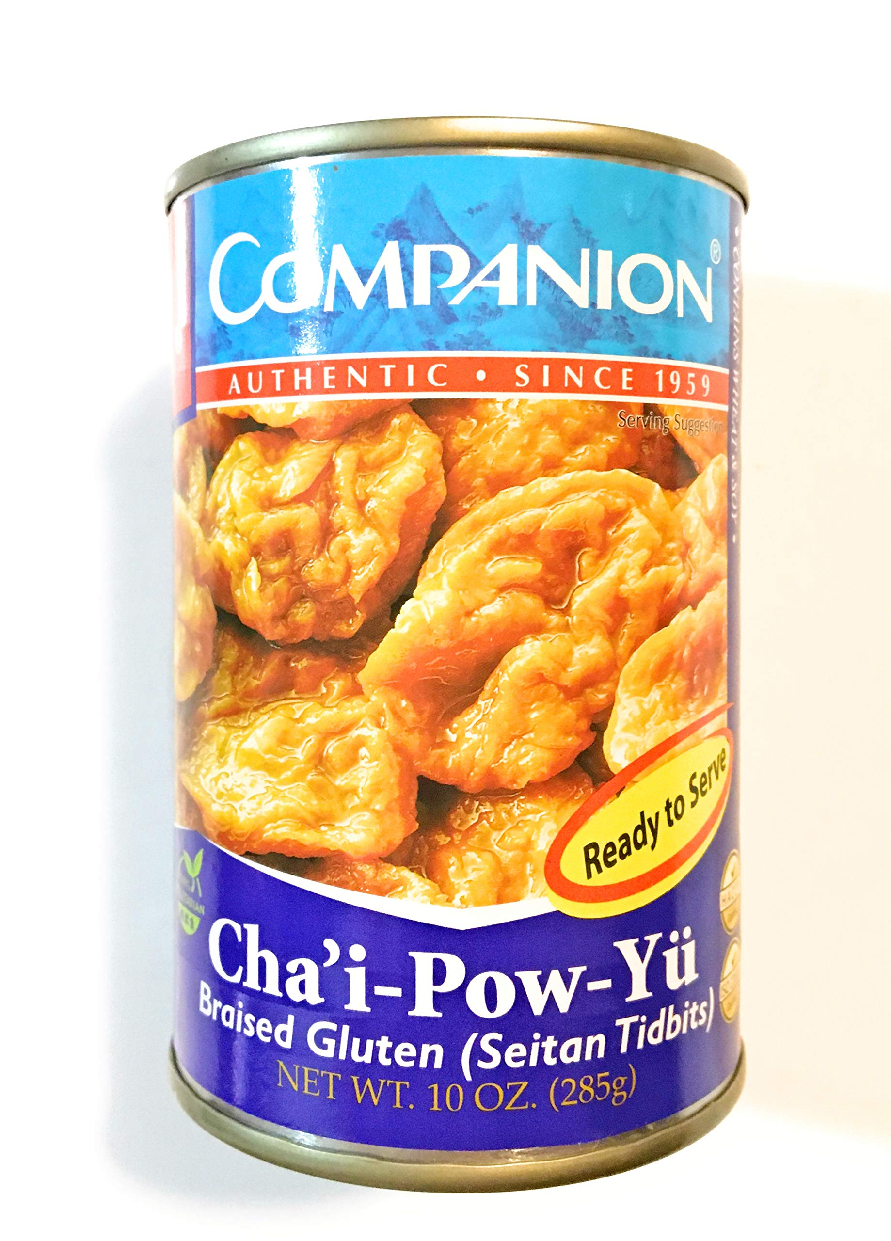 3 Pack Companion Cha’i-Pow-Yu Braised Gluten (Seitan Tidbits)10 Oz Each???
