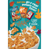 Kellogg's Frosted Flakes Cold Breakfast Cereal, 7 Vitamins and Minerals, Limited Edition, Pumpkin Spice, 10.6oz Box (1 Box)