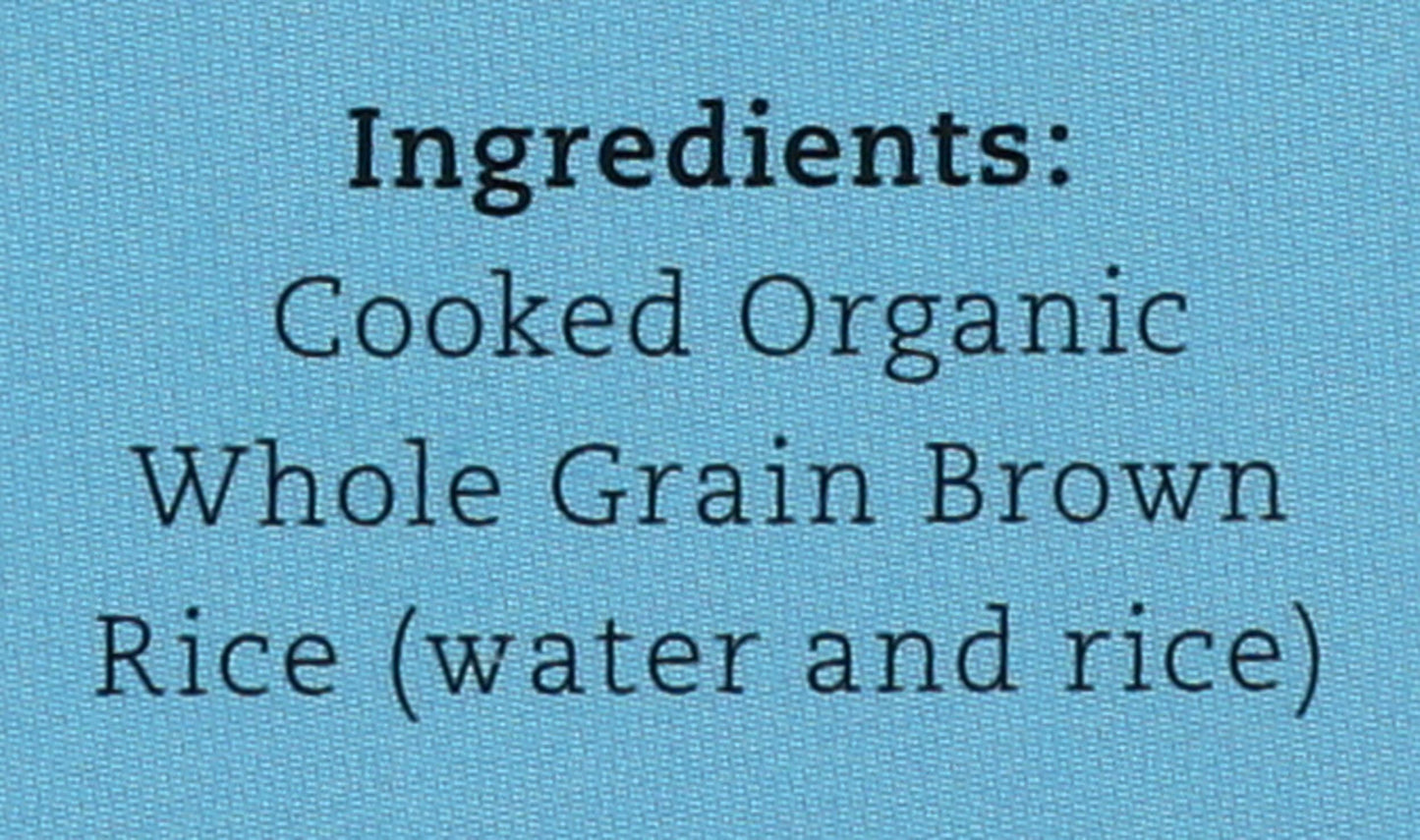 Grain Trust Organic Steamed Brown Rice 3 Count, 30 OZ