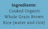 Grain Trust Organic Steamed Brown Rice 3 Count, 30 OZ