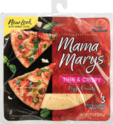 Mama Mary's 7" Thin & Crispy Ready to Bake Pizza Crusts, 3 Count
