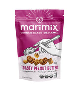 Marimix Snack Mix | Toasty Peanut Butter | Crunch Baked Sweet & Salty Savory Plant Based Naturally Gluten Free Whole Grain Fiber Charcuterie Pretzel