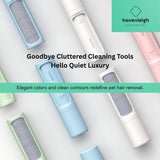 Havenleigh Reusable Lint Brushes for Pet Hair on Clothes & Soft Fabrics, Compact Self-Cleaning Pet Hair Roller, Portable & Travel-Friendly