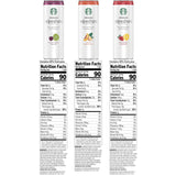 Starbucks Refreshers, 3 Flavor Variety Pack (Peach,Cherry, Stw Lmd), 12 Ounce Sleek Cans (Pack of 12)