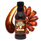 Big Poppa’s Granny’s Hot Honey BBQ Sauce - Award-Winning BBQ Sweet & Mild Hot Sauce for Ribs, Wings, and Pulled Pork - Thin Glaze-Style Flavor