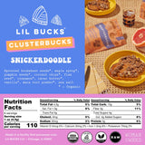 Clusterbucks Grain-Free Superfood Clusters made with Sprouted Buckwheat and Adaptogens, Gluten Free Snack (Variety, 5 Pack)