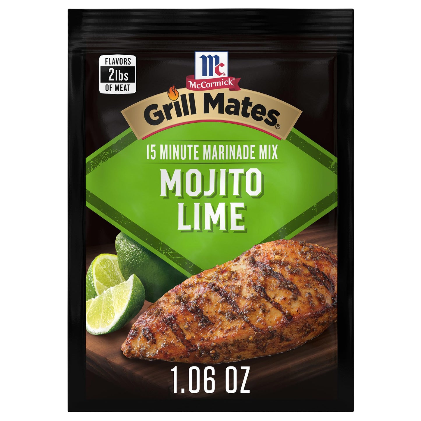 McCormick Grill Mates Mojito Lime Marinade Mix, 1.06 oz