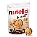 Nutella Biscuits Cookies Filled with Nutella Hazelnut Spread, Sweet Snack Pack, 9.7 oz