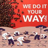 WAY Coffee Medium Roast Whole Bean Coffee - The Original (12 Oz)