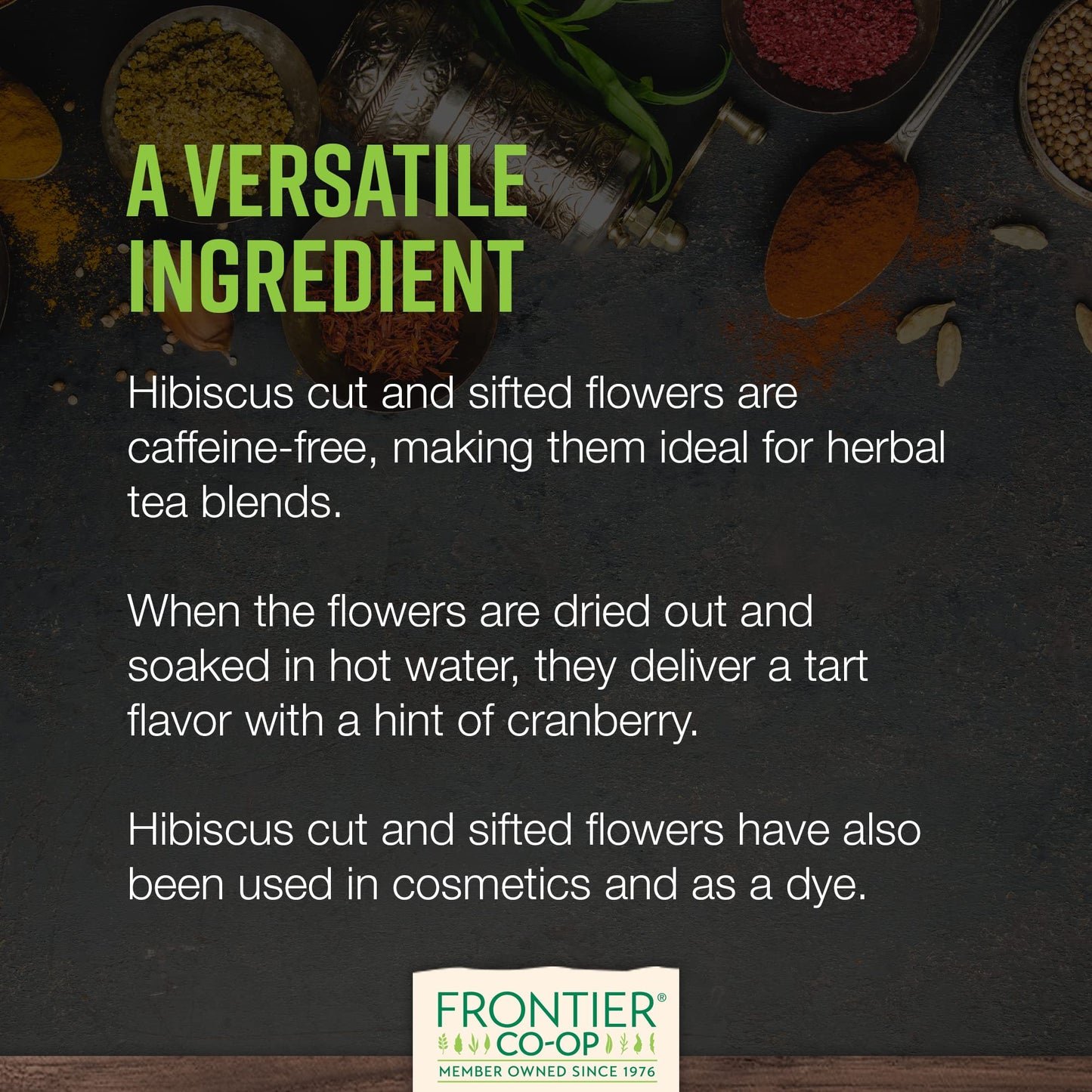 Frontier Co-op Organic Cut and Sifted Hibiscus Flowers 5.82oz