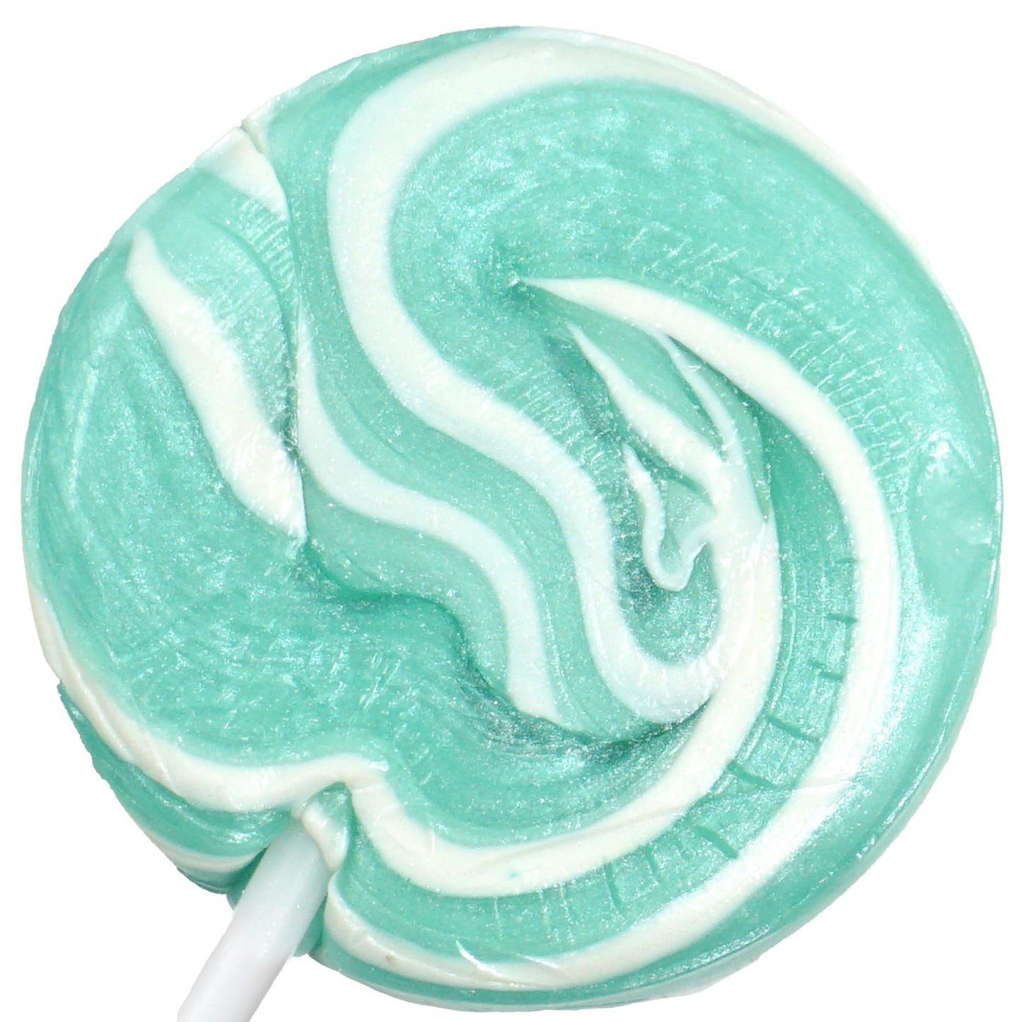 Aqua Light Blue Lollipops, 24 Pack, Blue Suckers, Blue Lollipops Individually Wrapped, Lollipop Suckers Bulk, The Hampton Popcorn & Candy Company