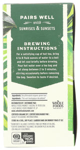 Whole Foods Market, Tea Green Decaf Organic, 20 Count