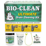 Bio-Clean Ultimate Drain Cleaning Kit Cleans Drains- Septic Tanks - Grease Traps All Natural and 100% Guaranteed No Caustic Chemicals! Removes fats