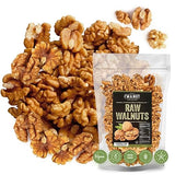 Premium Raw Walnut Halves & Pieces 48oz (3 lb) - 100% Natural, No-PPO, Non-GMO, Batch-Tested Gluten & Peanut Free, Kosher, Small Batch Quality