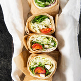 Toufayan Gluten Free 12" Sandwich Wraps - Bulk Wholesale Case, Premium Foodservice Tortillas (6 Pack, 72 Wraps Total)
