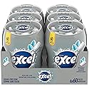 Excel Sugar-Free Gum, Polar Ice, 60pc Bottle, 6ct {Imported from Canada}