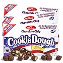 Edible Chocolate Chip Cookie Dough Bites, Movie Theater Candy, and Ice Cream Toppers, Patriotic Candy, 3.1 Ounces (Pack of 3)
