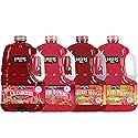 Langers Cranberry Variety Pack, Cocktail, Raspberry, Pineapple, Mango, 101.4 Fl Oz (Pack of 4)