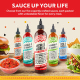 Humble House - Ancho & Morita Chiles Hot Sauce, Low in Calories and Sodium, Vegan Condiments for Chicken Wings, Steaks, Tacos, Burgers & More