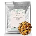 Starwest Botanicals Organic Dried Calendula Flowers - Natural Loose Leaf Herb for Tea & Culinary Use, Herbal Calendula Petals, Caffeine Free