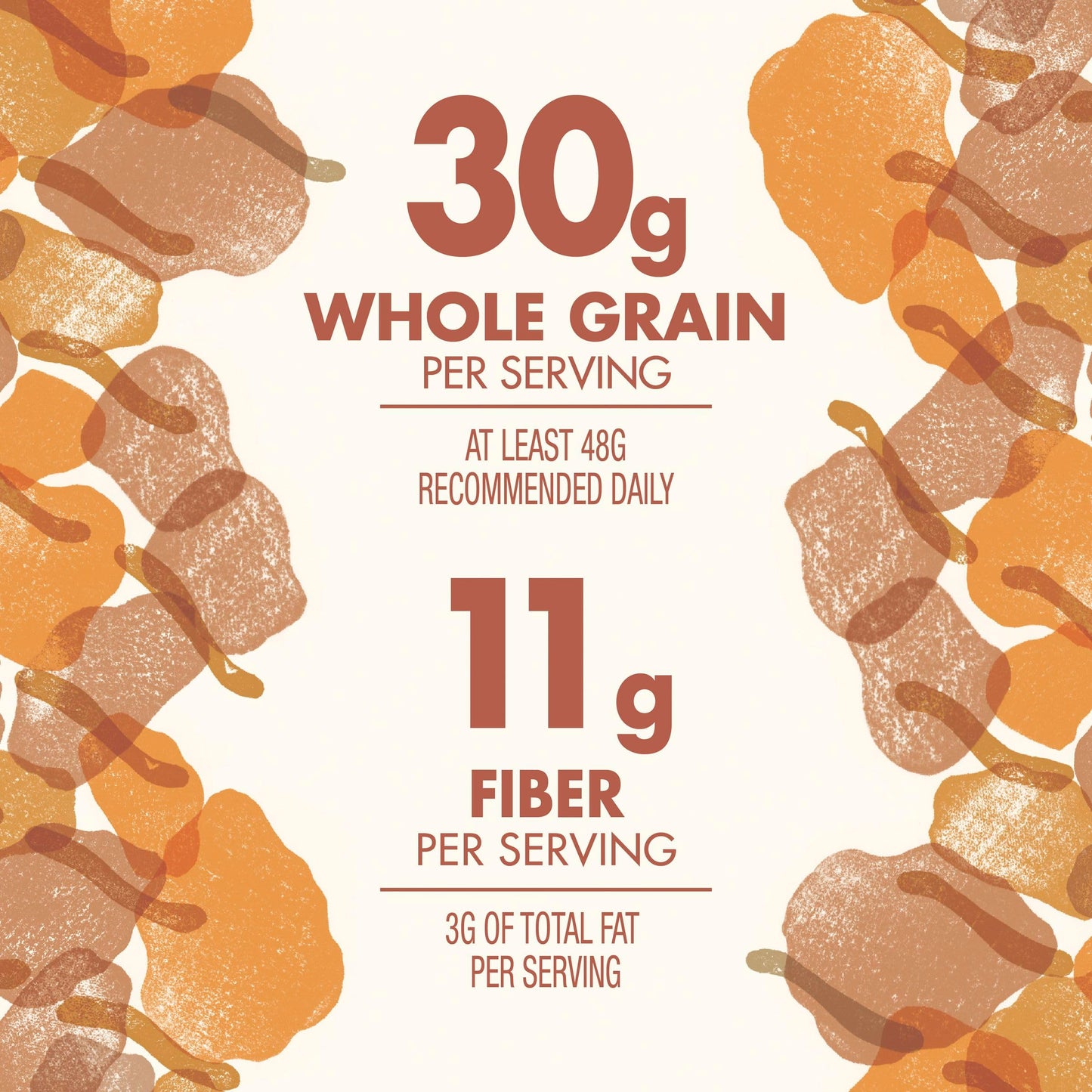 Cascadian Farm Organic Hearty Morning Fiber Cereal 14.6 oz Box