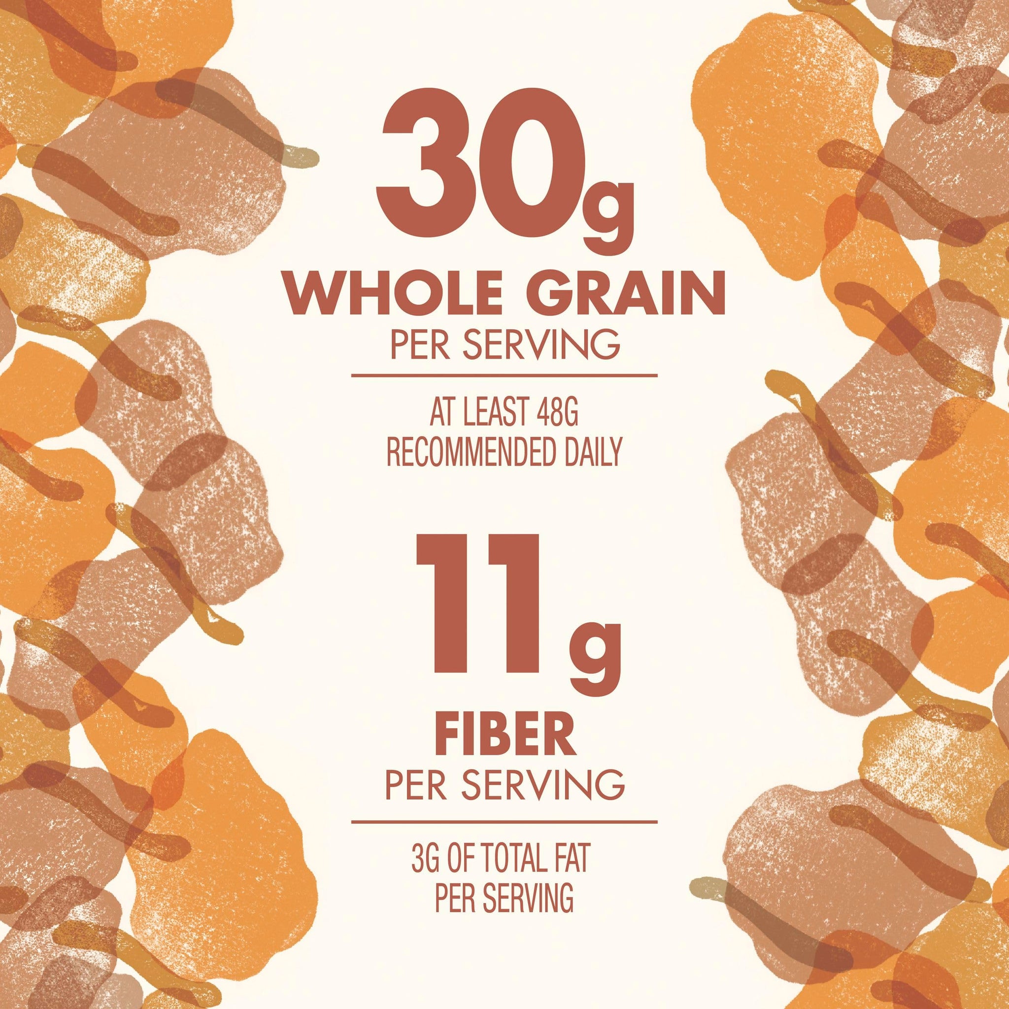 Cascadian Farm Organic Hearty Morning Fiber Cereal 14.6 oz Box