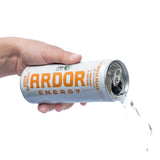 ARDOR ENERGY Sparkling Water with 100mg Natural Caffeine & 200mg L-Theanine from Organic Green Tea for Smooth Energy & Focus | Healthy Energy Drink |