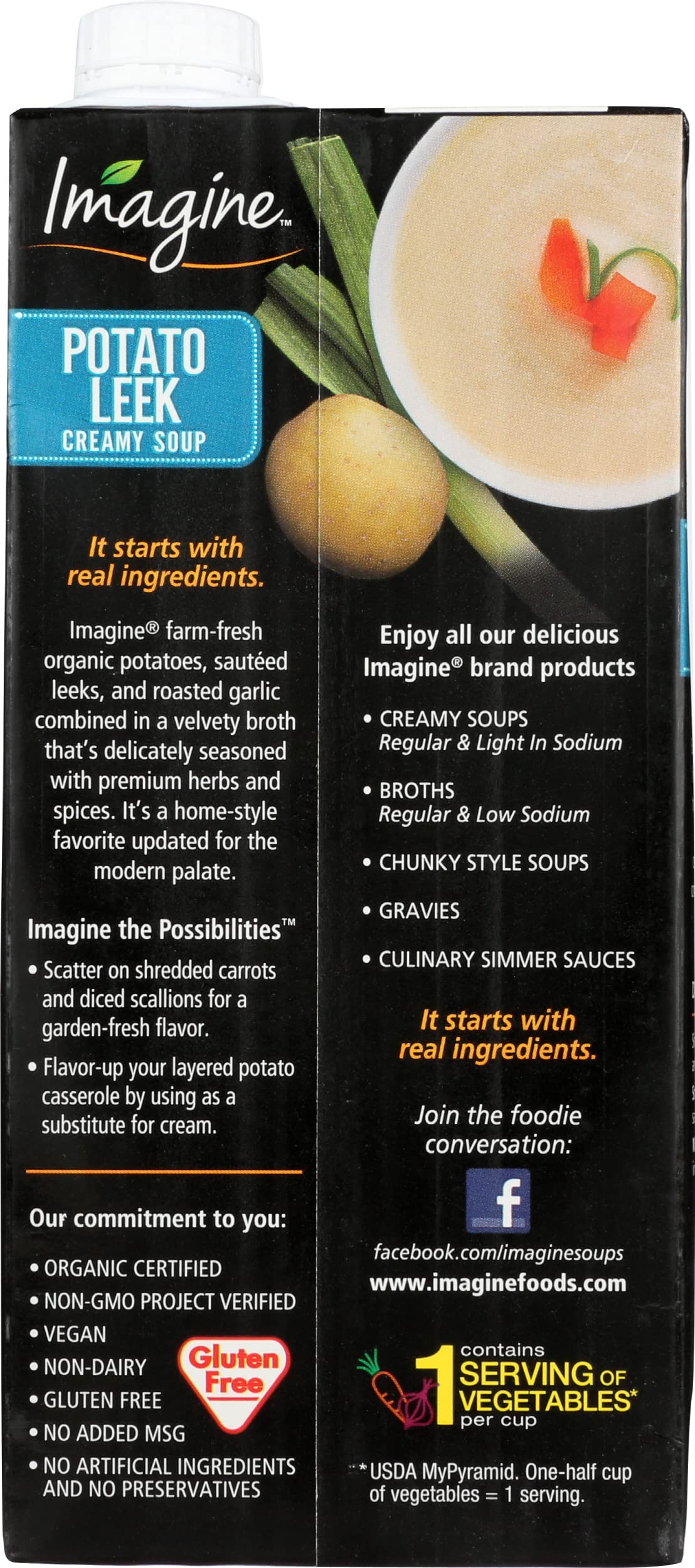 Imagine Organic Creamy Potato Leek Soup - 32 oz