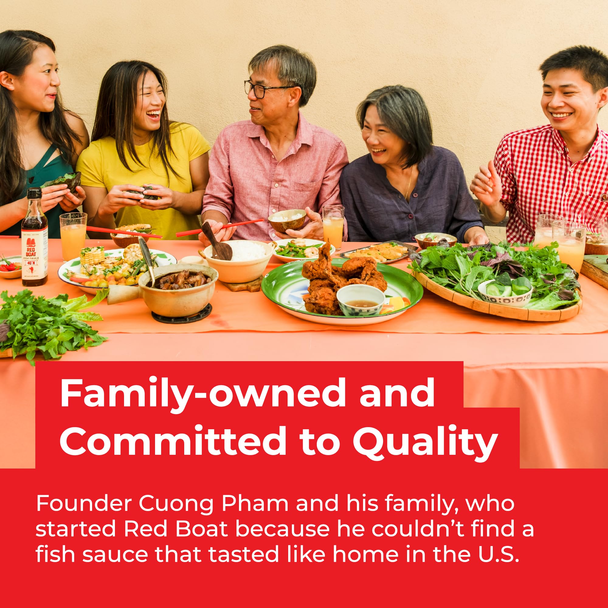 Red Boat Fish Sauce | Premium 40°N fish sauce sustainably made with just two ingredients in Vietnam | Keto, Paleo, & Whole 30 friendly | Gluten