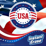21 Pack Instant Erase XL Magic Cleaning Eraser Sponges - USA Converted and Packaged! Great for Bathtub, Floor Baseboard, and Walls. Multi-Surface