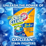 Arm & Hammer plus OxiClean 5-in-1 Power Paks, 24 Count (Packaging may vary)