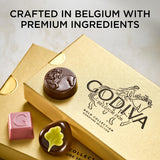 Godiva Gold Assorted Chocolate Gift Box, Belgian Dark and Milk Chocolates with Pralinés, Ganaches & Caramels, Gourmet Gift for Birthdays, Holidays